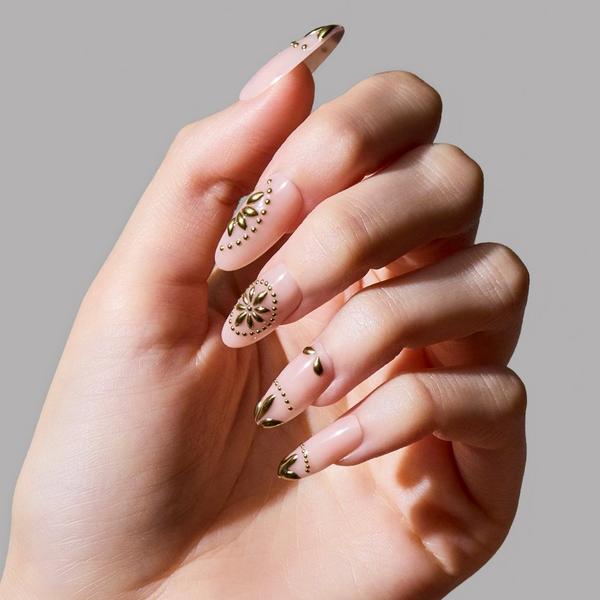 Glamnetic Athenian Gold Press-On Nails #4