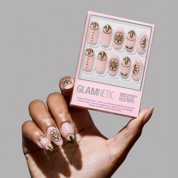 Glamnetic Athenian Gold Press-On Nails #5