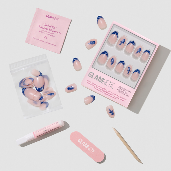 Glamnetic Whale Waves Press-On Nails #2