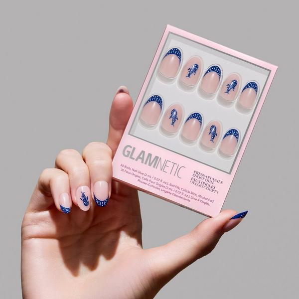 Glamnetic Whale Waves Press-On Nails #5