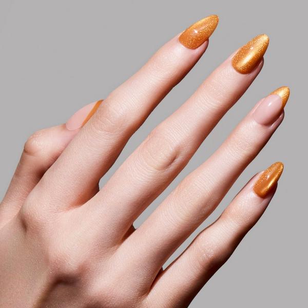 Glamnetic Orange Pop Press-On Nails #4