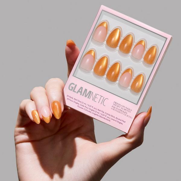 Glamnetic Orange Pop Press-On Nails #5