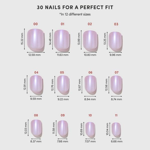 Glamnetic Purple Pixie Press-On Nails #6