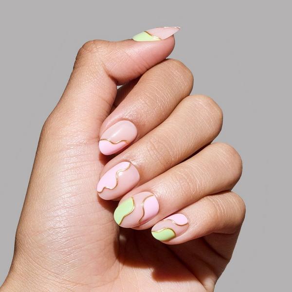 Glamnetic Strawberry Matcha Press-On Nails #4