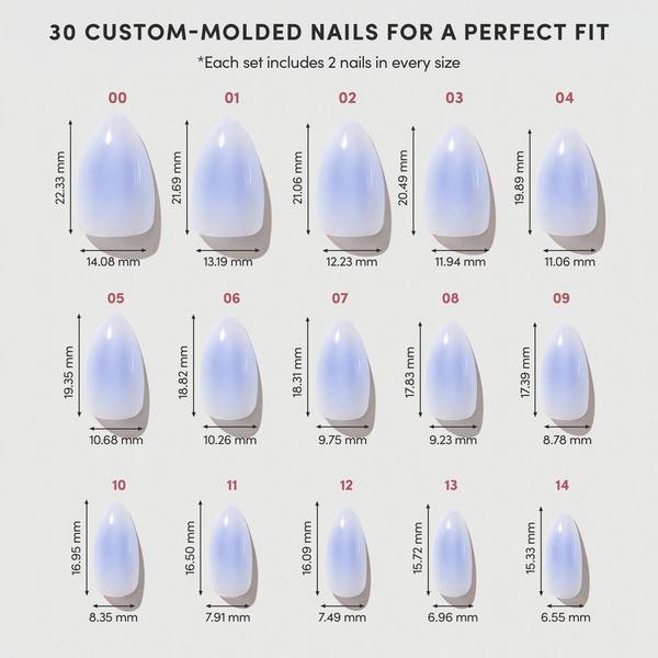 Glamnetic Sky Berry Press-On Nails #6