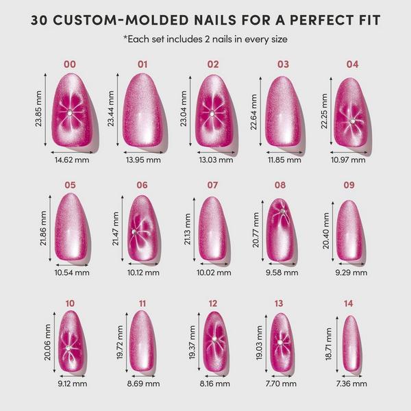 Glamnetic Rosy Siren Press-On Nails #6