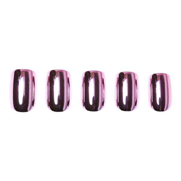 Glamnetic Metallic Blush Press-On Nails #3