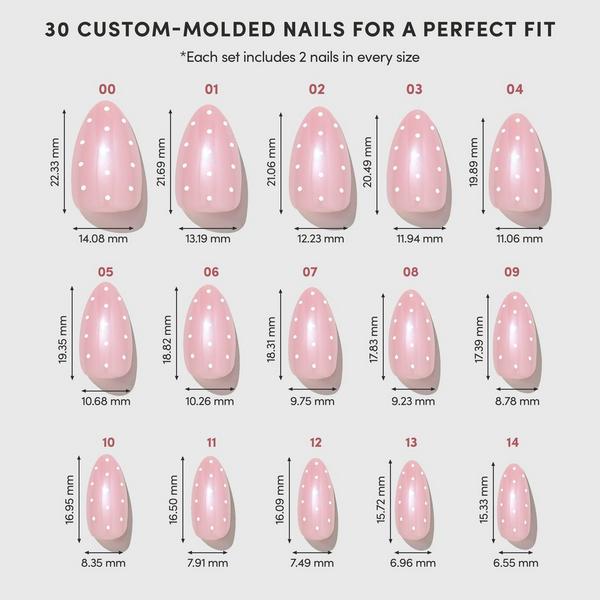 Glamnetic Barely Spotted Press-On Nails #6