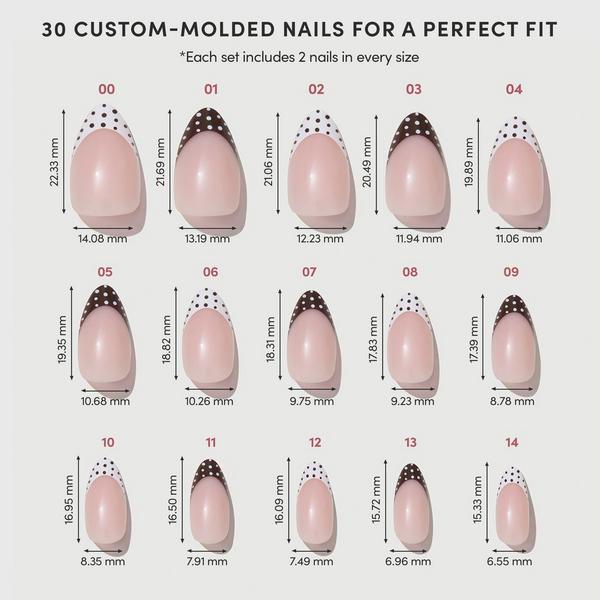 Glamnetic Polka In Positano Press-On Nails #6