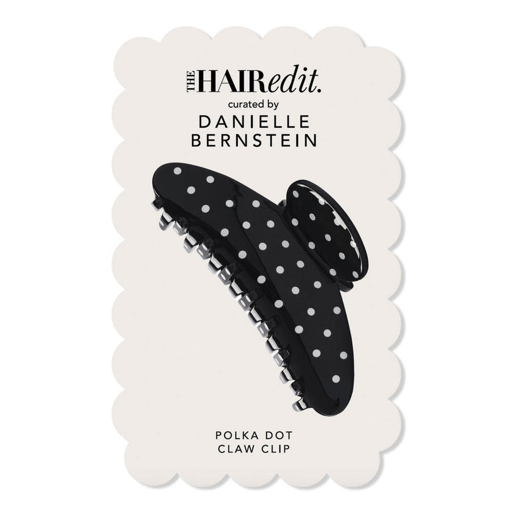 The Hair Edit Polka Dot Claw Clip by Danielle Bernstein