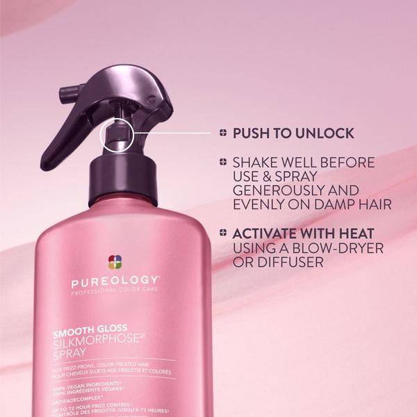Pureology Smooth Gloss Silkmorphose Spray for Frizz Control & Shine #7