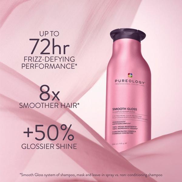 Pureology Smooth Gloss Shampoo for Frizz Control & Hair Shine #2