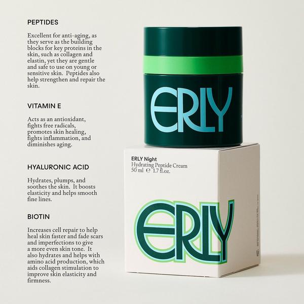 ERLY ERLY Night Hydrating Peptide Cream #3