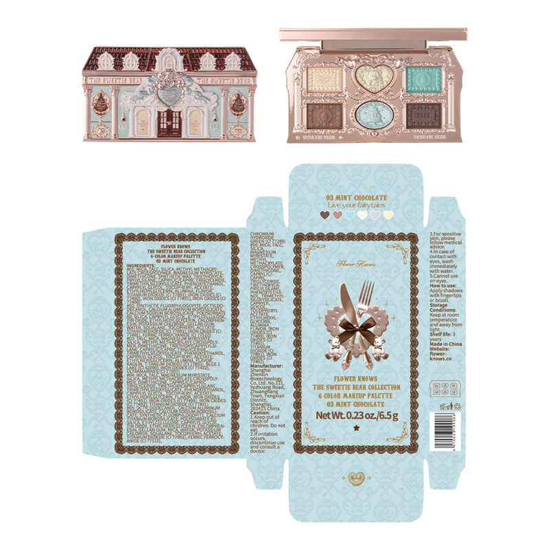 Flower Knows - 03 Mint Chocolate The Sweetie Bear Collection 6