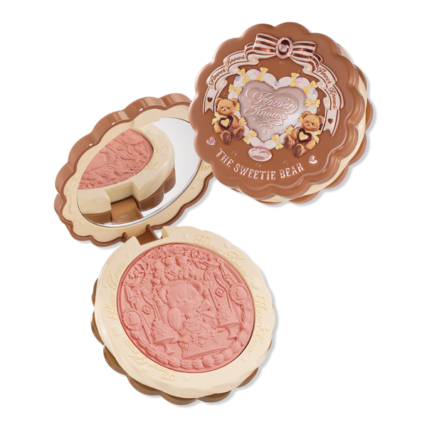 Flower Knows The Sweetie Bear Collection Silk Satin Blush #1