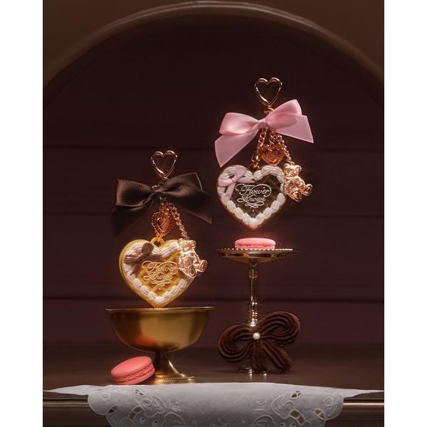 Flower Knows The Sweetie Bear Collection Mini Setting Powder & Charm Set #3