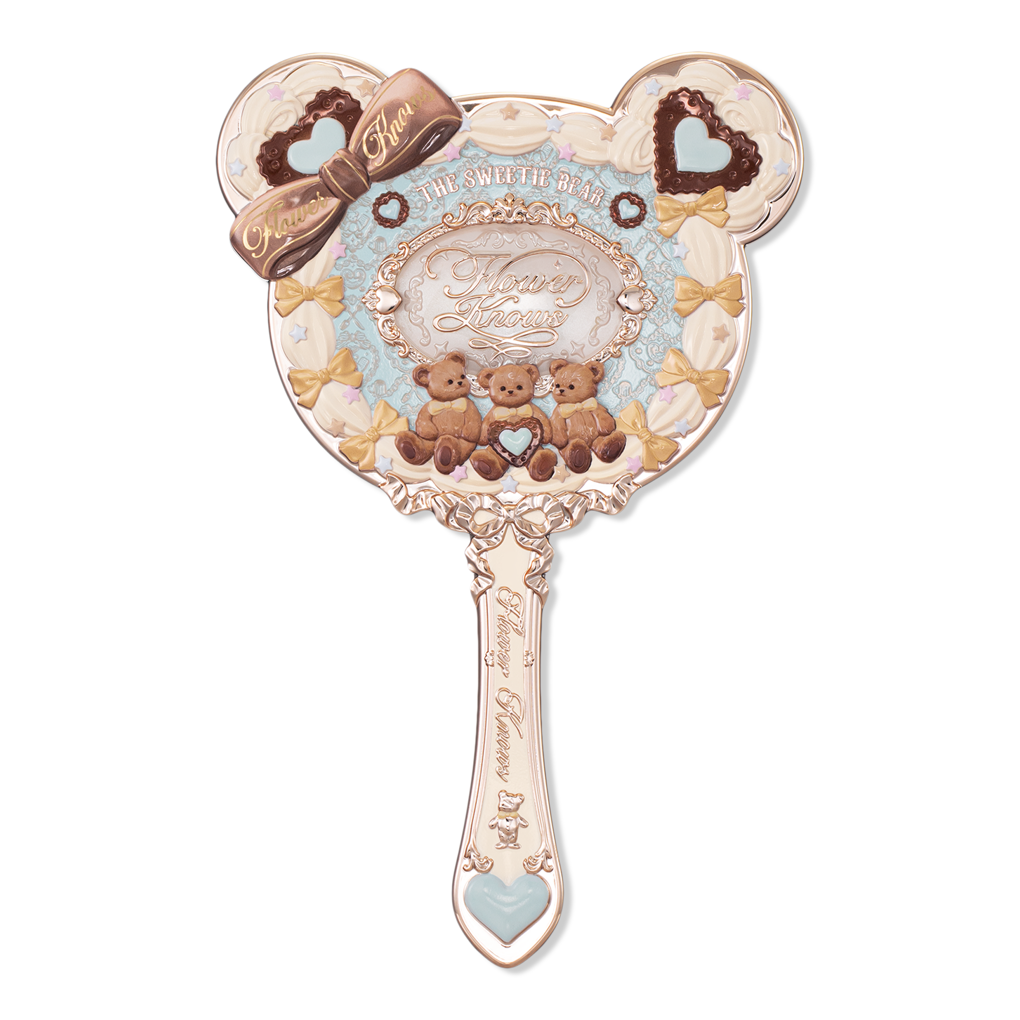 Flower Knows The Sweetie Bear Collection Hand Mirror #1