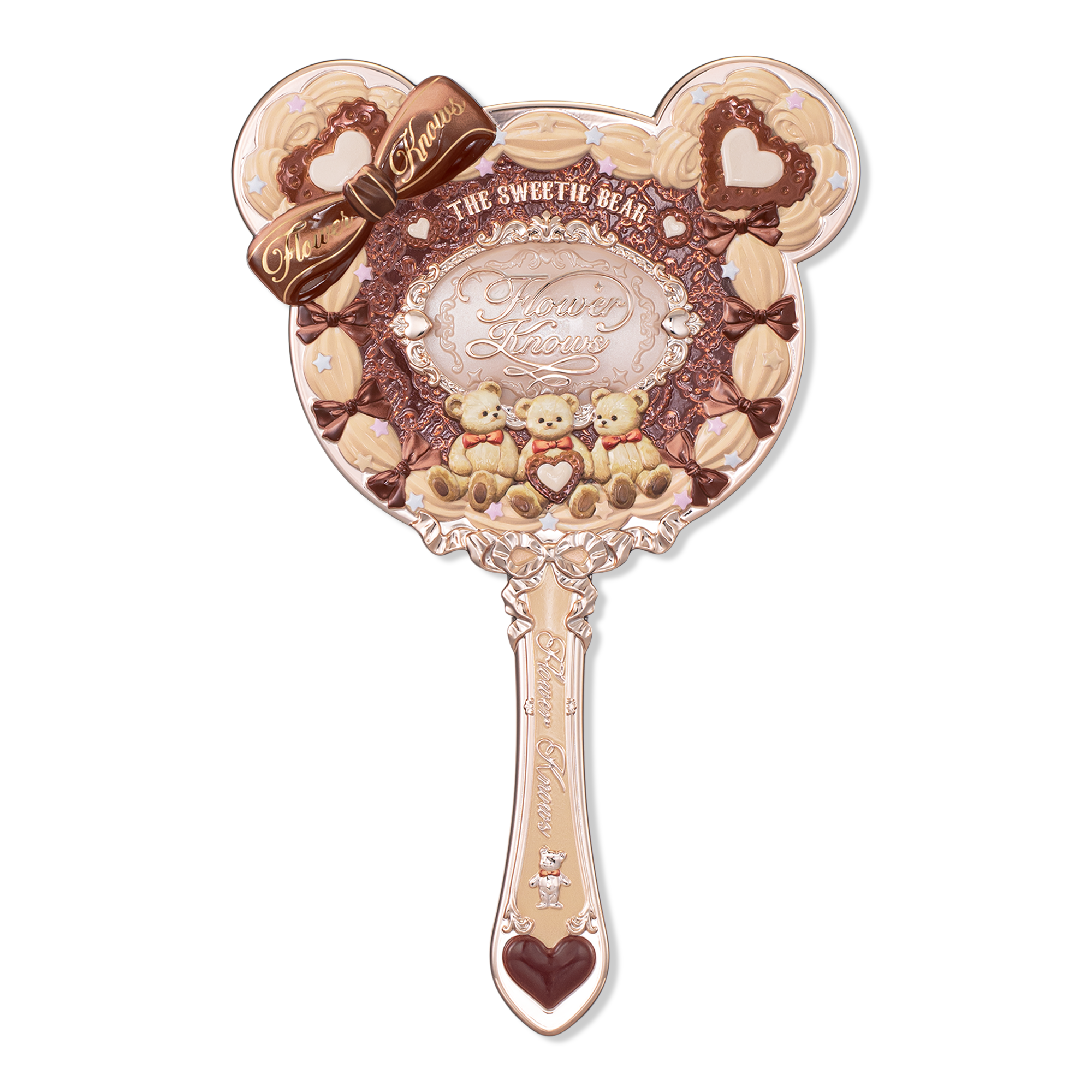 Flower Knows The Sweetie Bear Collection Hand Mirror #1