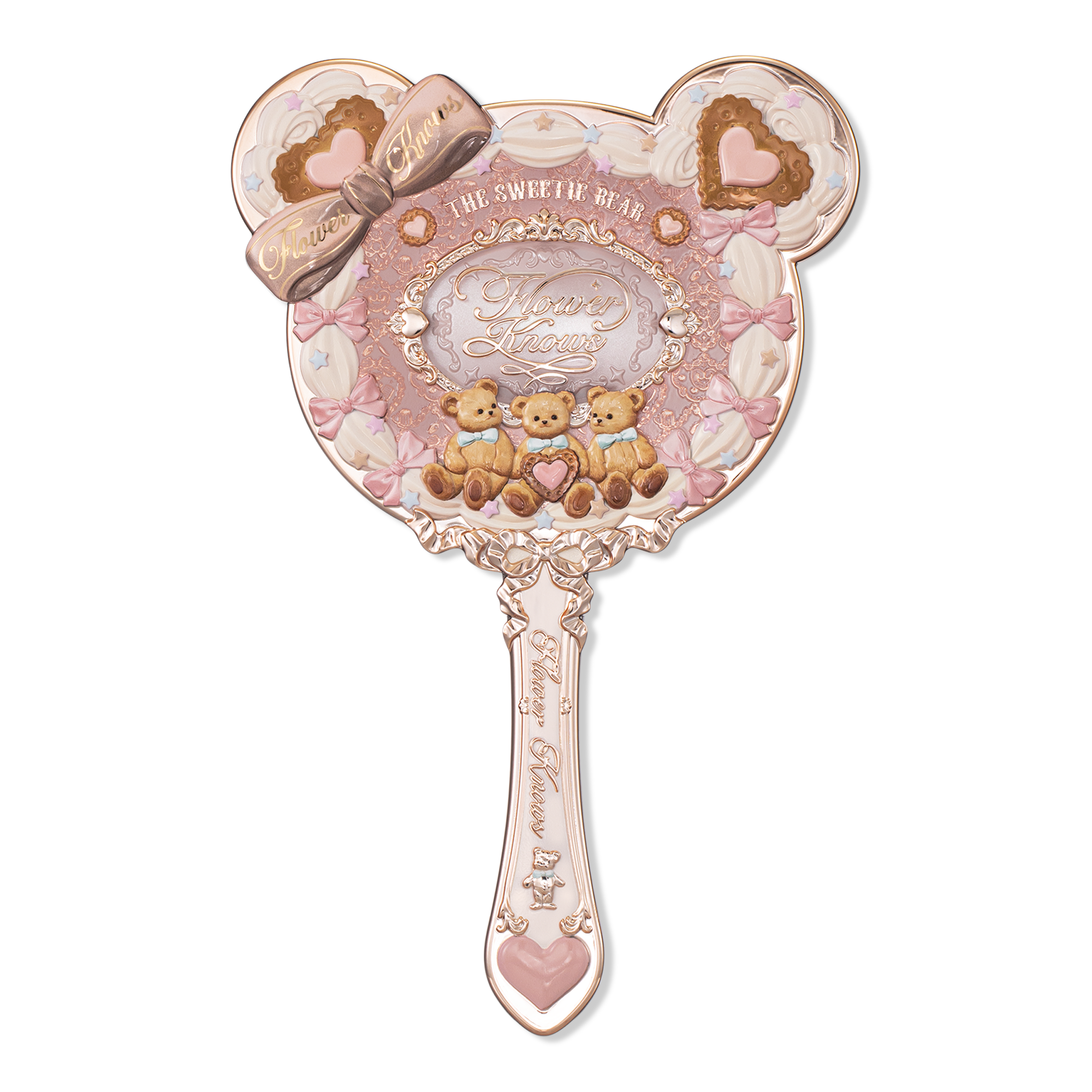 Flower Knows The Sweetie Bear Collection Hand Mirror #1