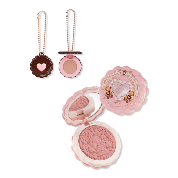 Flower Knows The Sweetie Bear Collection Satin Blush & Matte Blush Charm Duo Set #1