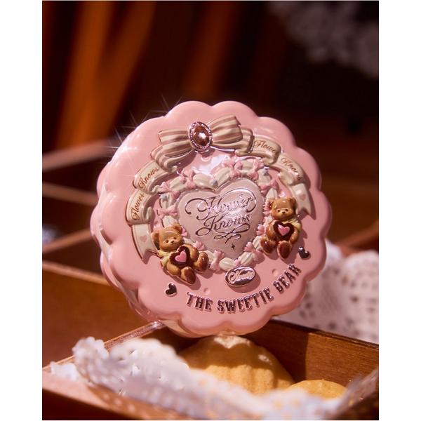 Flower Knows The Sweetie Bear Collection Satin Blush & Matte Blush Charm Duo Set #4