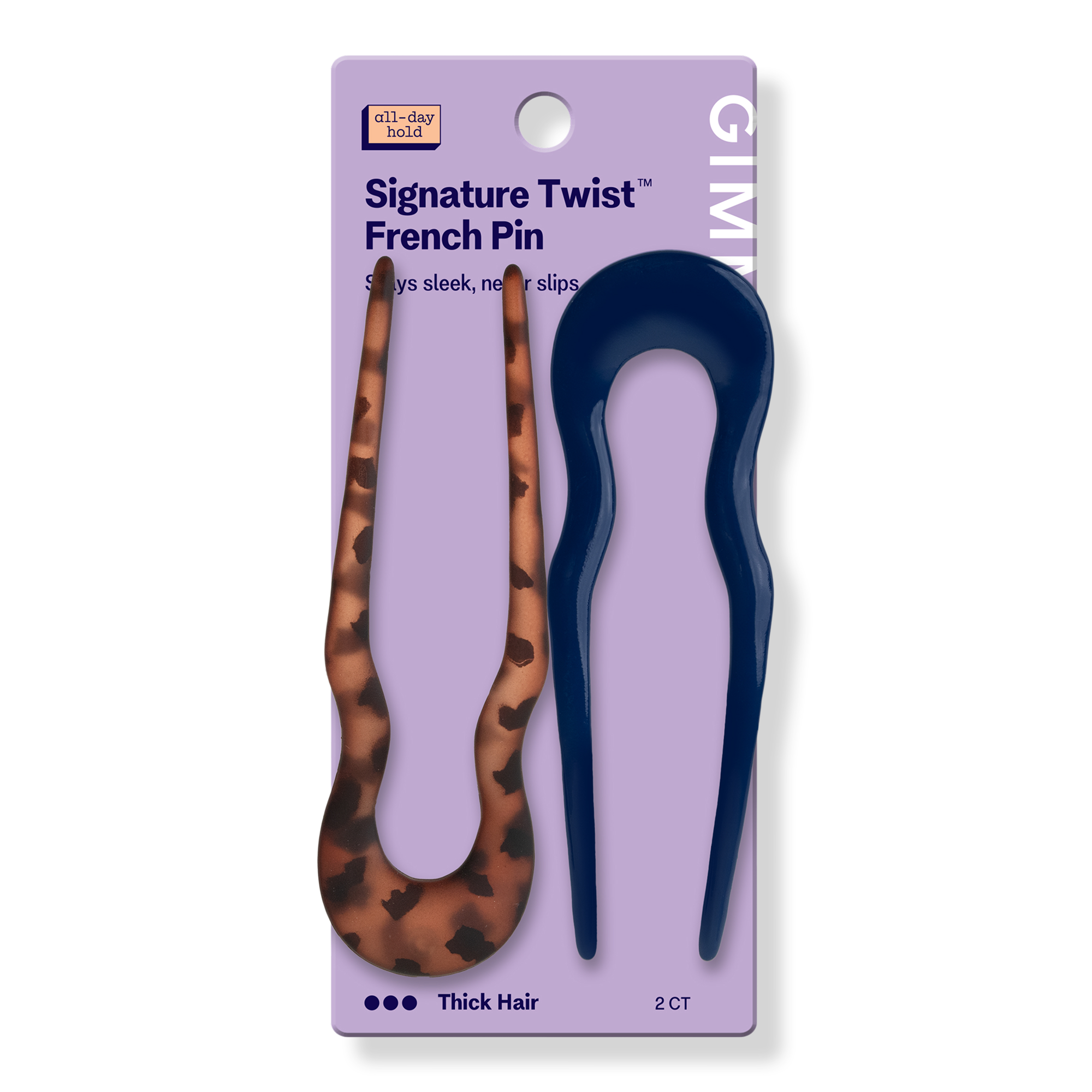 GIMME beauty Signature Twist French Pin for Thick Hair #1
