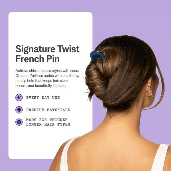 GIMME beauty Signature Twist French Pin for Thick Hair #4
