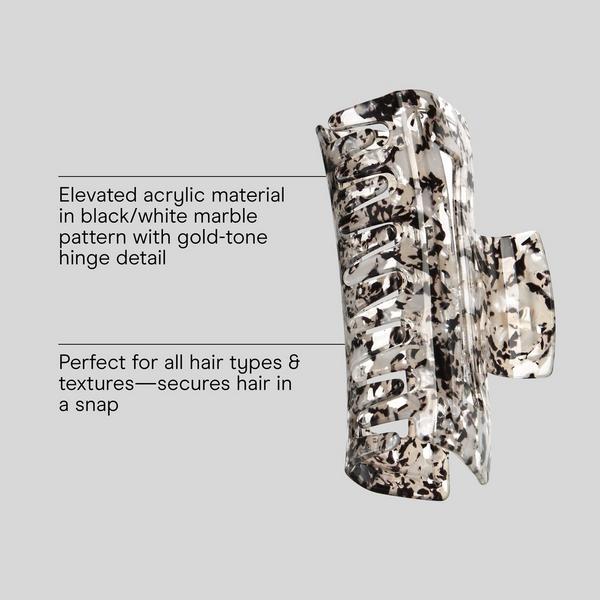 Conair Accessories Open-Center Acrylic Claw Clip #3