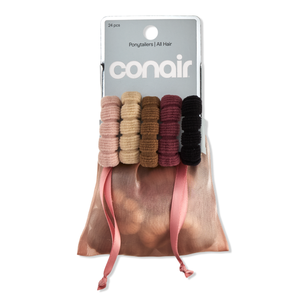 Conair Accessories All-Hair Elastics with Storage Bag #1