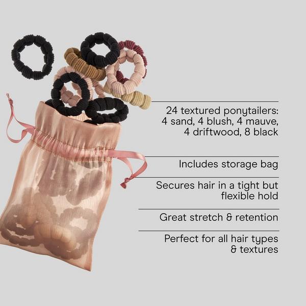 Conair Accessories All-Hair Elastics with Storage Bag #3