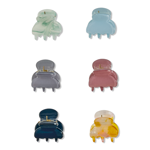 Conair Accessories Mini Pearlized Claw Clips #2