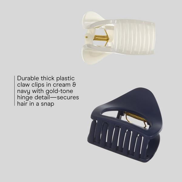Conair Accessories Open-Center Claw Clips #3