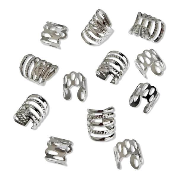 Conair Accessories Metal Braid Cuffs #2
