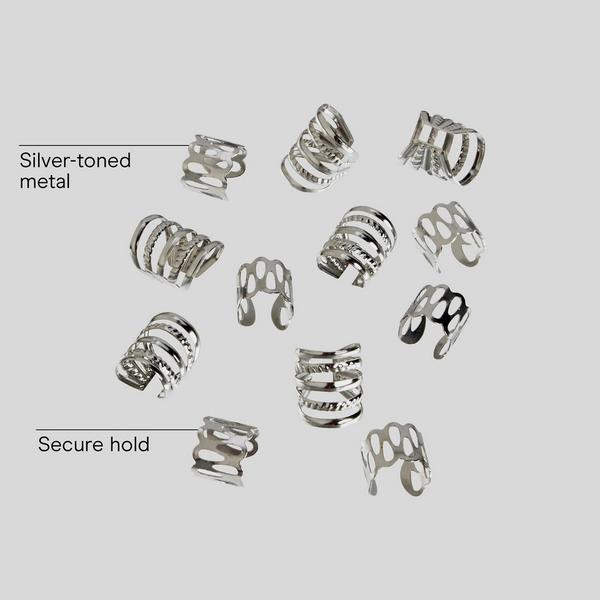 Conair Accessories Metal Braid Cuffs #3