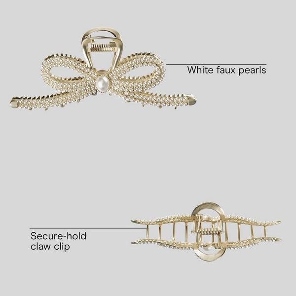 Conair Accessories Bow Claw Clip #3