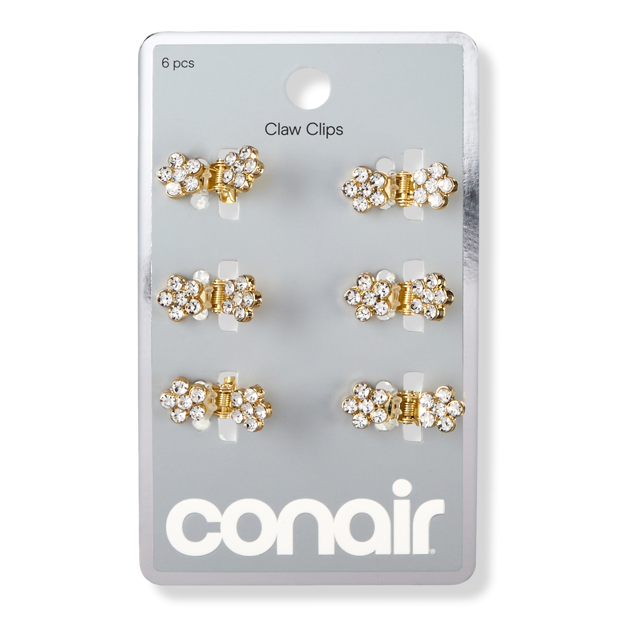Conair Accessories Mini Crystal Claw Clip Set #1
