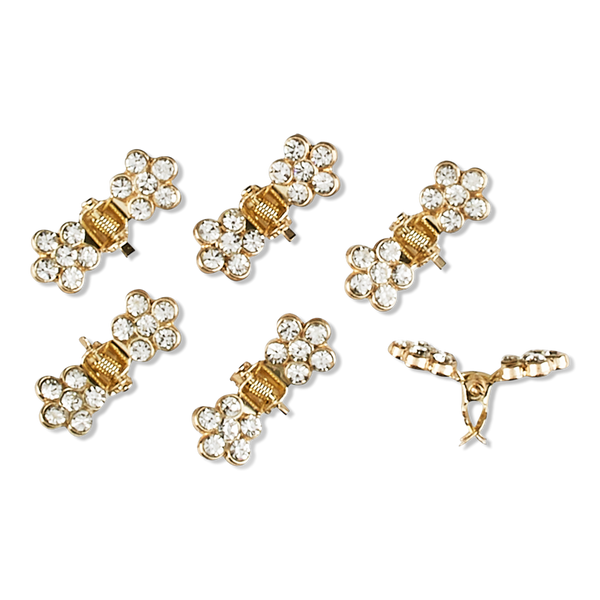 Conair Accessories Mini Crystal Claw Clip Set #2