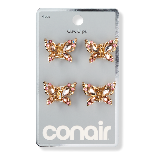 Conair Accessories Mini Butterfly Claw Clip Set #1
