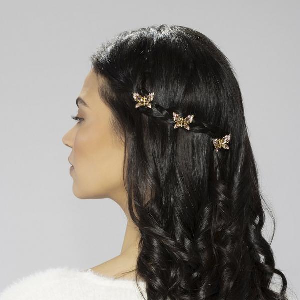 Conair Accessories Mini Butterfly Claw Clip Set #4