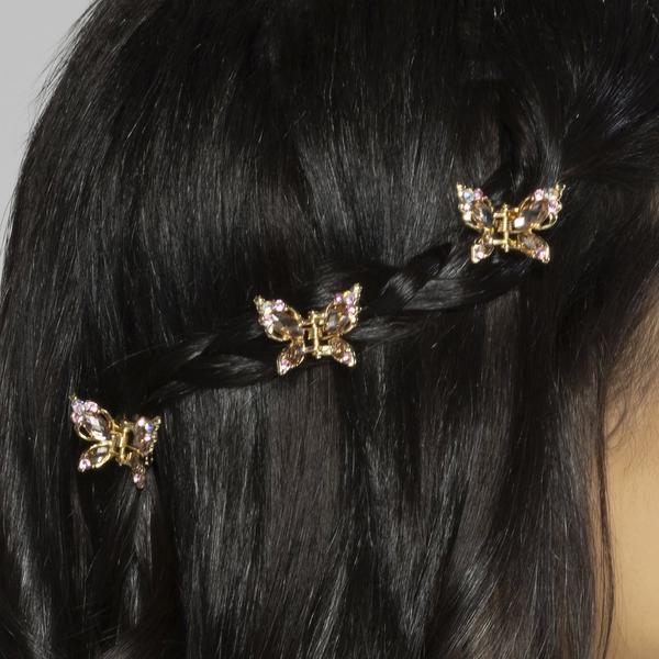 Conair Accessories Mini Butterfly Claw Clip Set #5