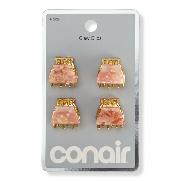 Conair Accessories Metal and Acrylic Claw Clips #1