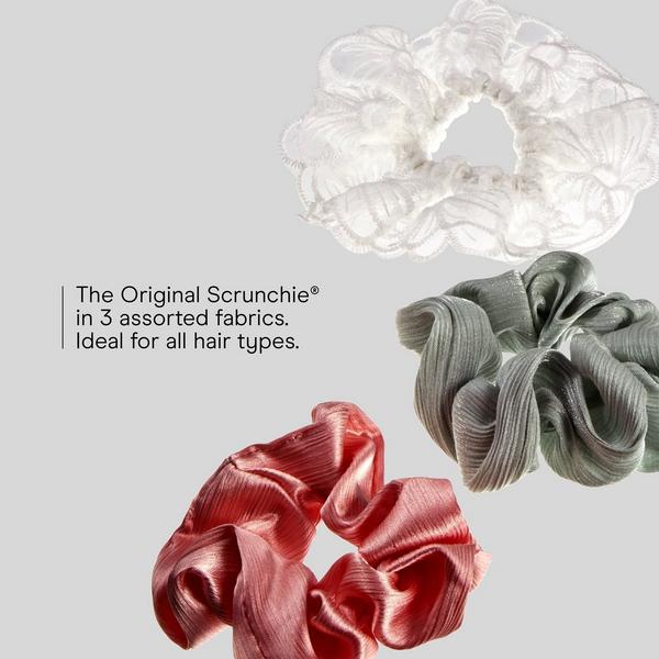 Conair Accessories Assorted Texture Scrunchies #3