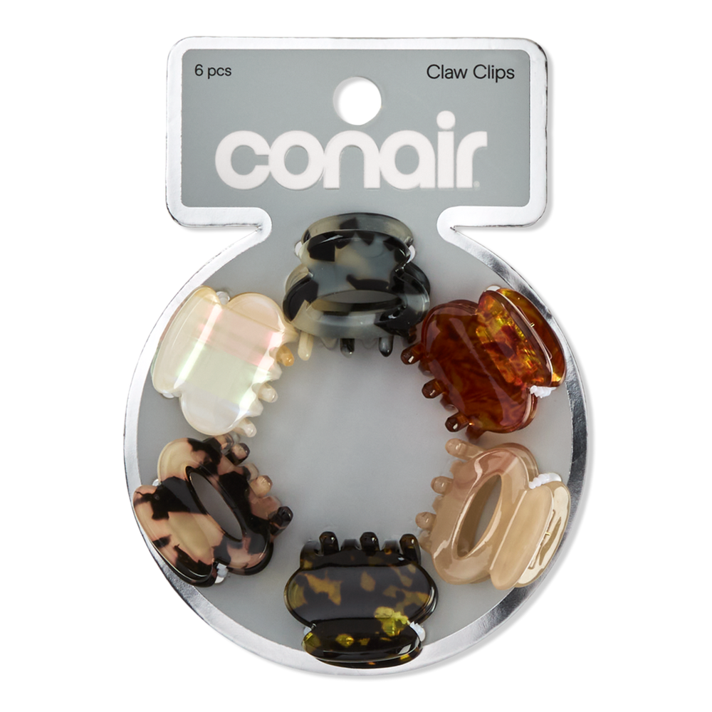 Conair Accessories Claw Clips 6 Piece