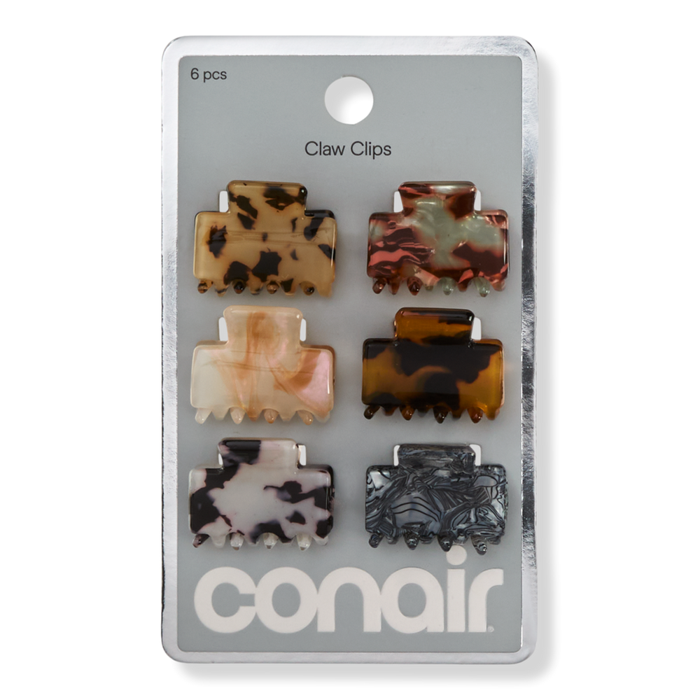 Conair Accessories Mini Acrylic Claw Clips