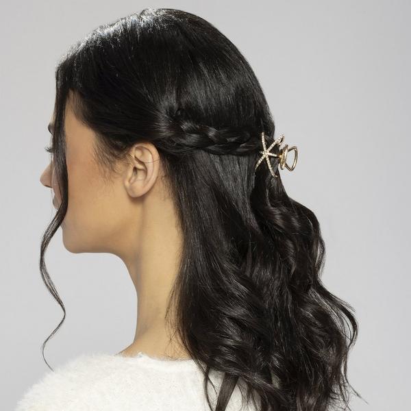 Conair Accessories Crystal Ring Claw Clip #4