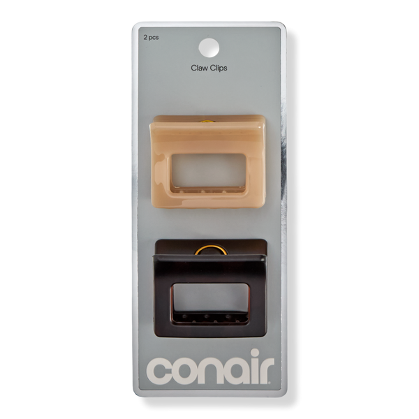 Conair Accessories Small Rectangular Claw Clips #1