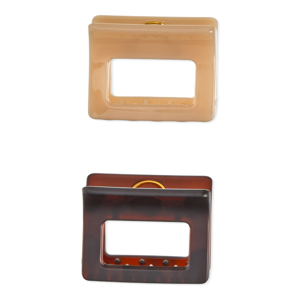Conair Accessories Small Rectangular Claw Clips #2