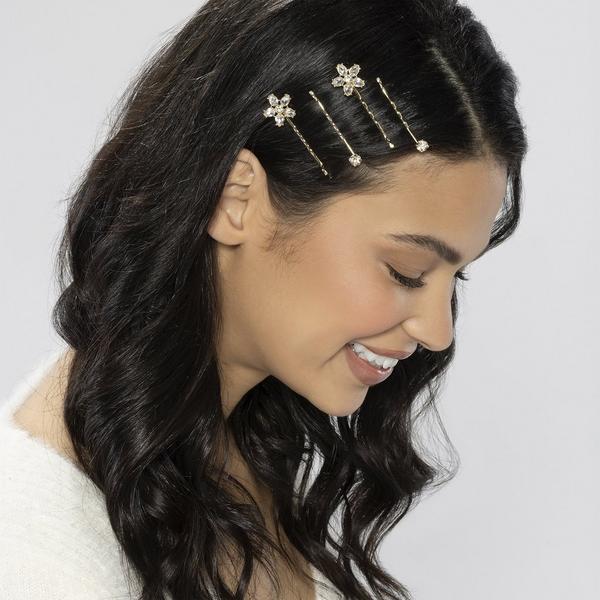 Conair Accessories Rhinestone Bobby Slides #4