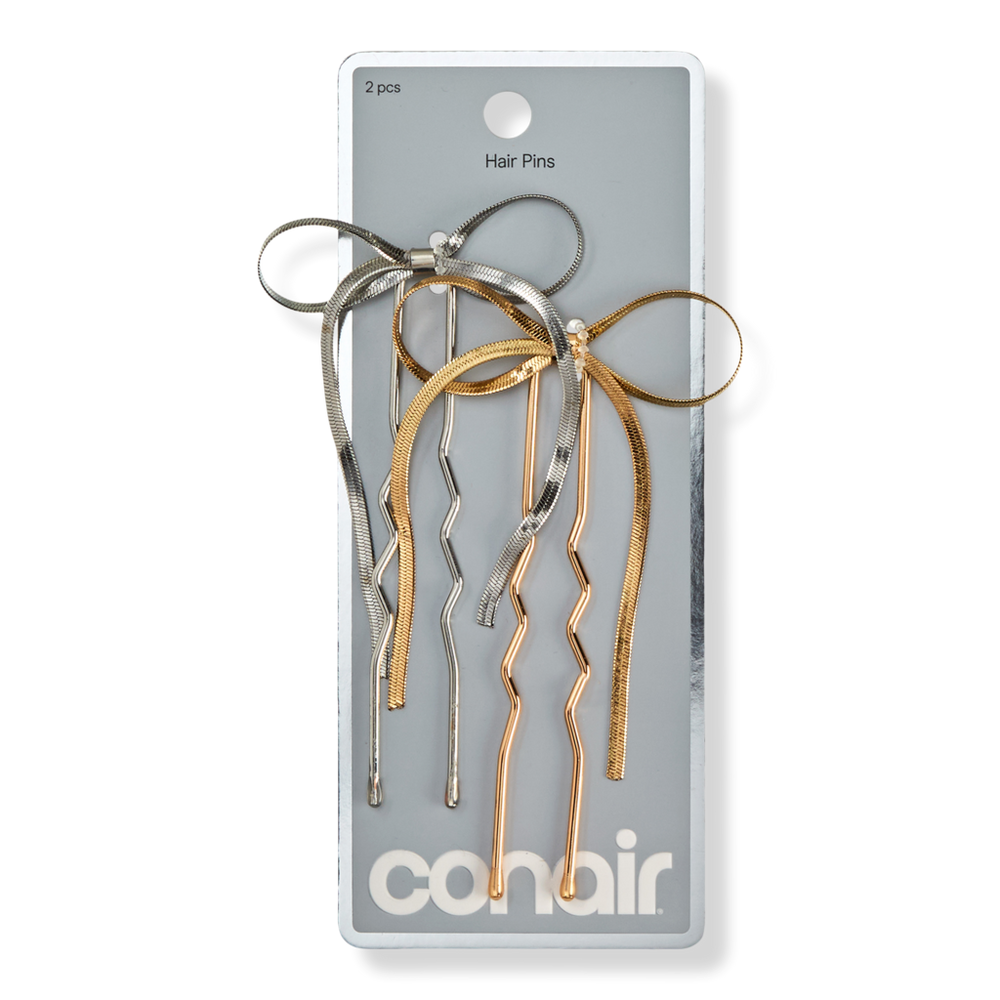Conair Accessories Bow Hair Pins