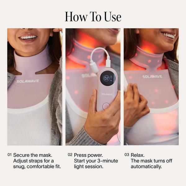Solawave Neck and Chest Pro Light Therapy Mask #7